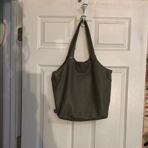 Casual Ganz Green  Tote Bag with Long Straps